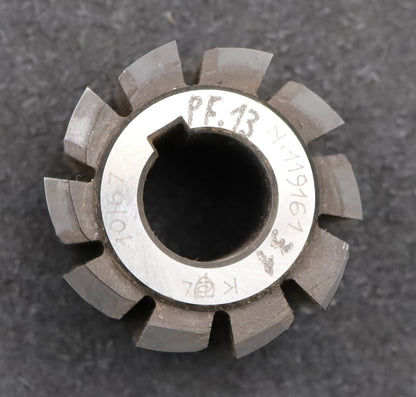 Bild des Artikels PWS-Zahnrad-Wälzfräser-m=2,0mm-BPIV-DIN-3972-EGW-20°-Ø63x48x27mm-LKN-1gg.-Rechts