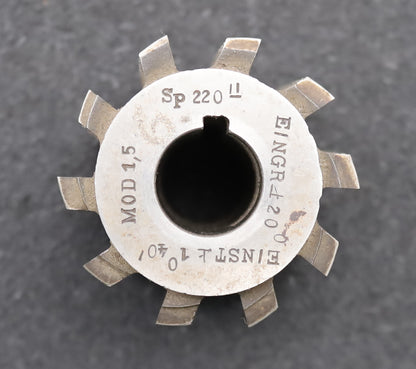 Bild des Artikels Zahnrad-Wälzfräser-m=1,5mm-EGW-20°-Ø54x55x18mm-LKN-1gg.-Rechts-spiralgenutet
