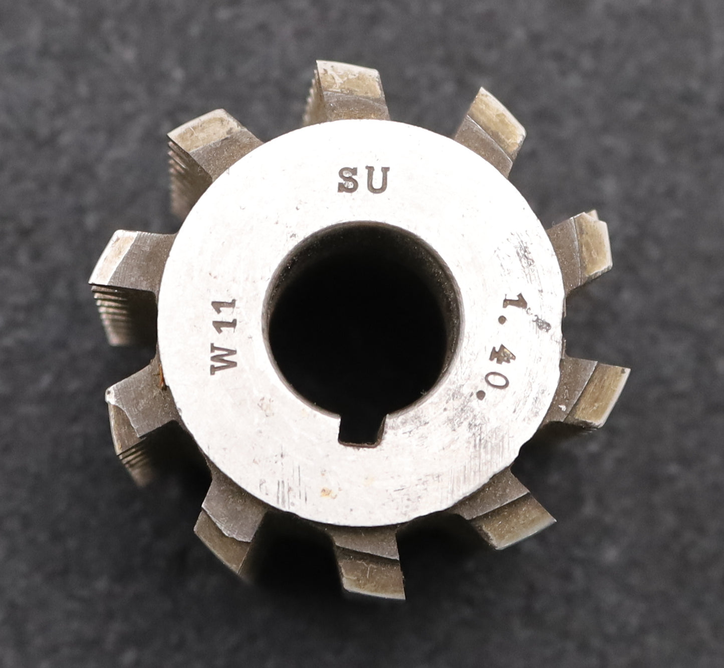 Bild des Artikels Zahnrad-Wälzfräser-m=1,5mm-EGW-20°-Ø54x55x18mm-LKN-1gg.-Rechts-spiralgenutet