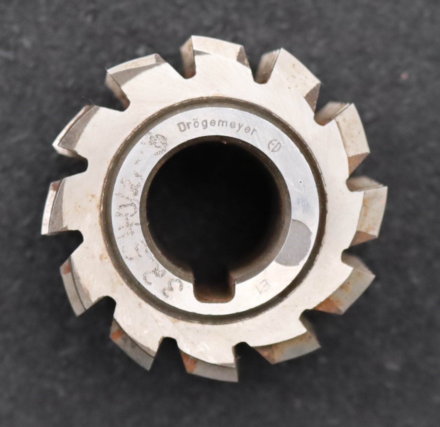 Bild des Artikels DROGEMEYER-Zahnrad-Wälzfräser-m=1,75mm-EGW-20°-Ø56x38x22mm-LKN-1gg.-Rechts