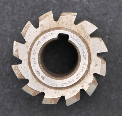 Bild des Artikels DROGEMEYER-Zahnrad-Wälzfräser-m=1,75mm-EGW-20°-Ø56x38x22mm-LKN-1gg.-Rechts