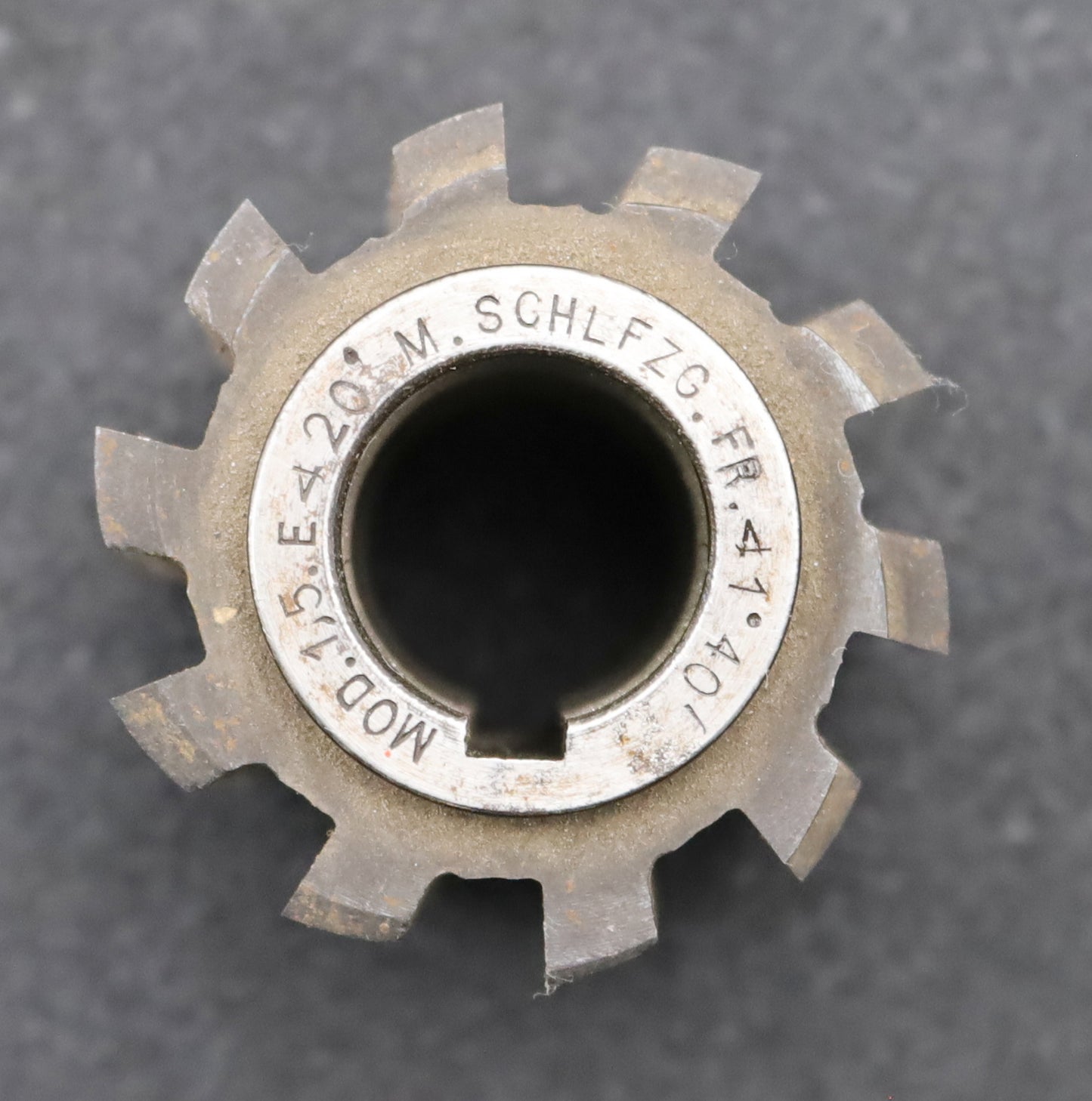 Bild des Artikels Zahnrad-Wälzfräser-m=1,5mm-EGW-20°-Ø54x54x22mm-LKN-1gg.-Rechts-spiralgenutet