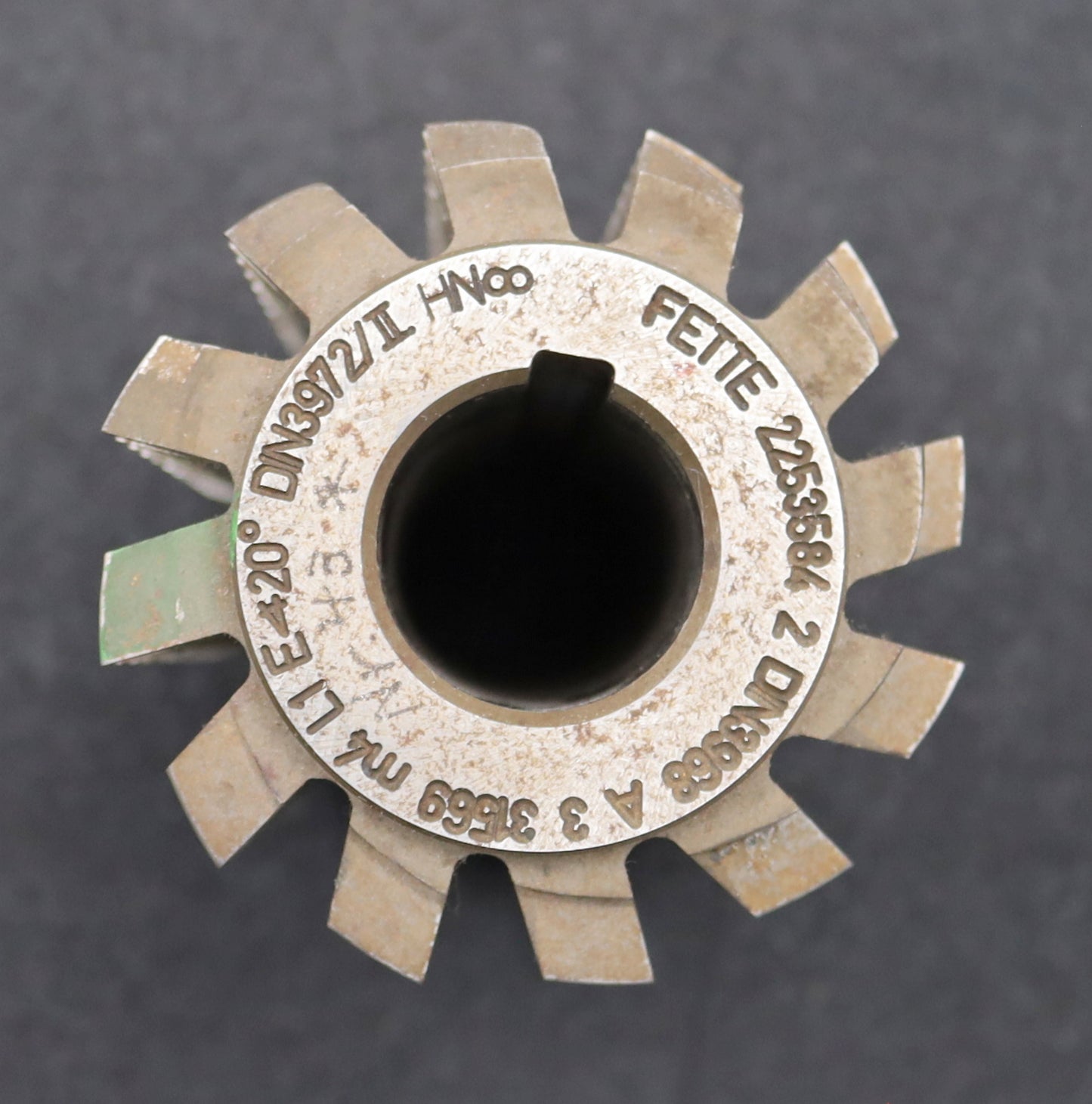 Bild des Artikels FETTE-Zahnrad-Wälzfräser-m=4,0mm-BPII-DIN-3972-EGW-20°-Ø87x151xØ31mm-mit-LKN