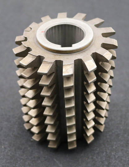 Bild des Artikels PWS-Zahnrad-Wälzfräser-m=4,5mm-EGW-20°-BPII-DIN-3972-Ø109x135x40mm-LKN