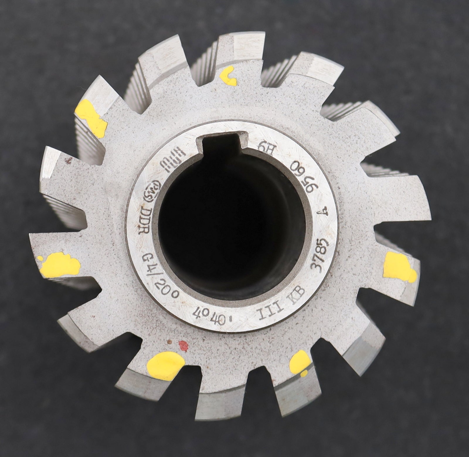 Bild des Artikels PWS-Zahnrad-Wälzfräser-m=4,0mm-EGW-20°-BPIII-DIN-3972-Ø110x135x40mm-mit-LKN