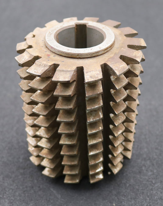 Bild des Artikels PWS-Zahnrad-Wälzfräser-m=4,0mm-EGW-20°-BPIV-DIN-3972-Ø110x136x40mm-LKN-Rest:-95%
