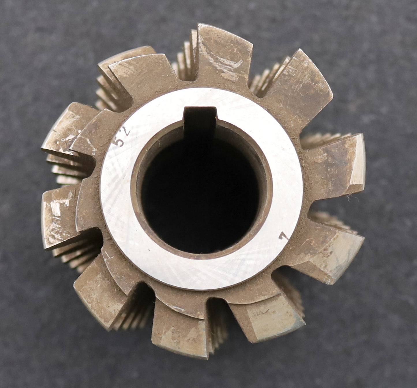 Bild des Artikels PWS-Zahnrad-Wälzfräser-m=4,5mm-EGW-20°-BPI-DIN-3972-Ø95x108x32mm-LKN-Rest:-80%