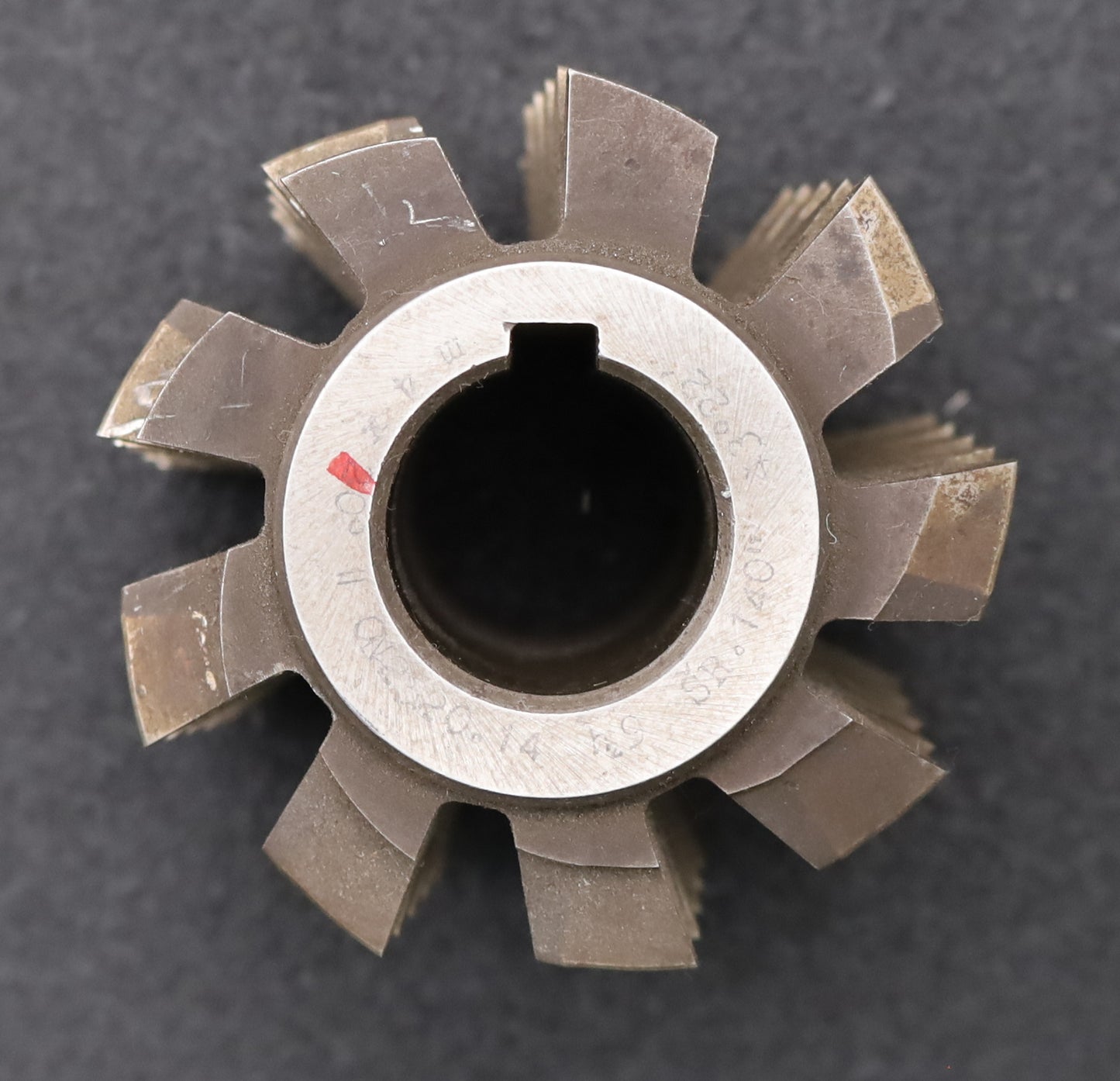 Bild des Artikels Zahnrad-Wälzfräser-m=4,0mm-EGW-20°-BPII-DIN-3972-Ø79x70x27mm-LKN-1gg.-Rechts