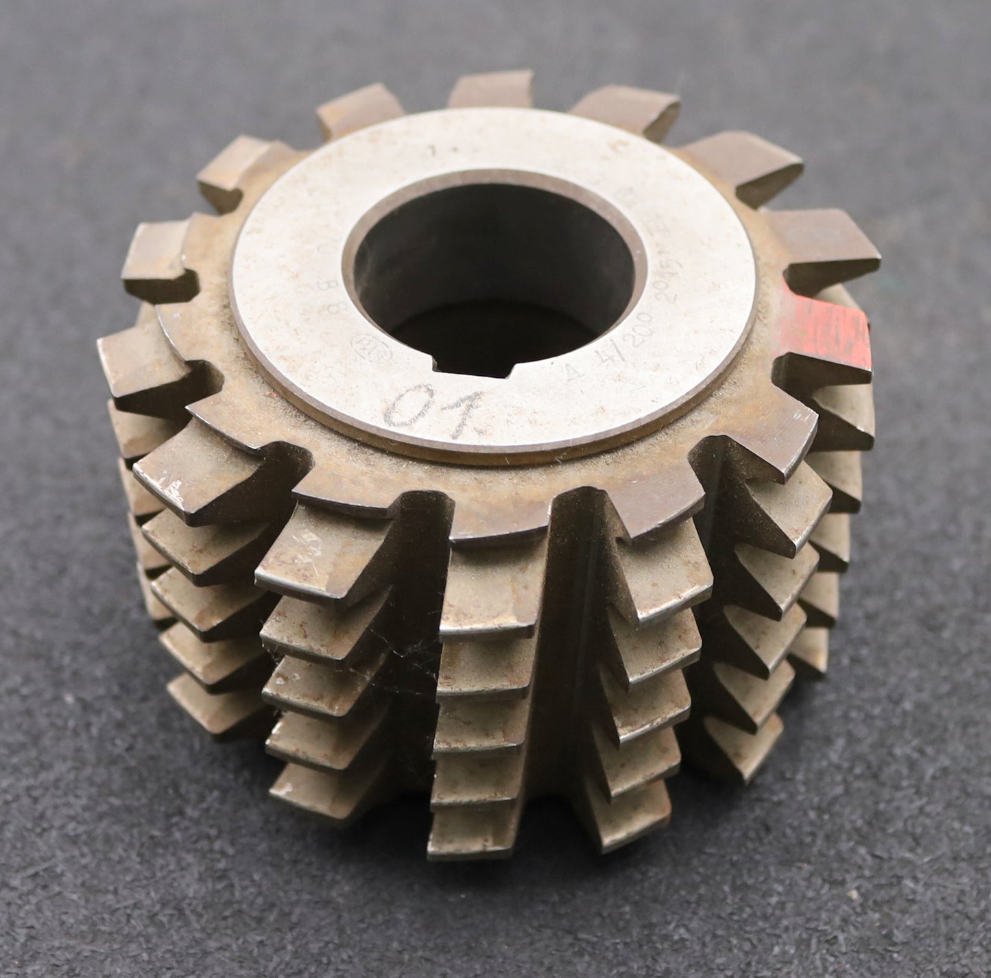 Bild des Artikels Zahnrad-Wälzfräser-m=4,0mm-EGW-20°-BPII-DIN-3972-Ø141x76x40mm-LKN-1gg.-Links