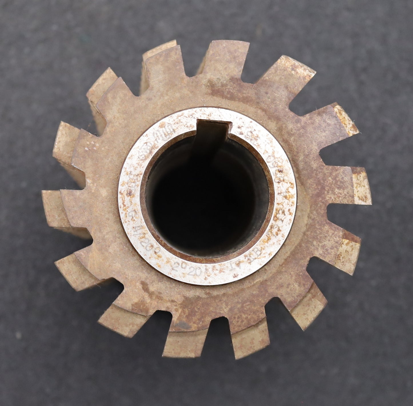 Bild des Artikels PWS-Zahnrad-Wälzfräser-gear-hob-m=-4,0mm-EGW-20°-BPIV-DIN-3972-Ø111x135x40mm