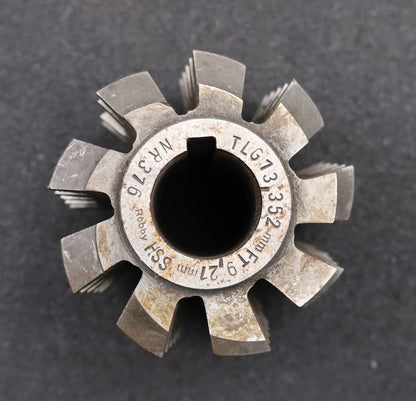 Bild des Artikels Zahnrad-Wälzfräser-gear-hob-m=-4,25mm-EGW-20°-Ø79x81x27mm-mit-LKN-1gg.-Rechts