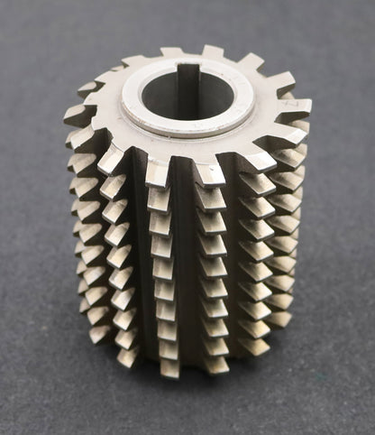 Bild des Artikels PWS-Zahnrad-Wälzfräser-m=-4,0mm-EGW-20°-BPIII-DIN-3972-Ø110x135x40mm-LKN-HSS