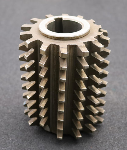 Bild des Artikels PWS-Zahnrad-Wälzfräser-m=-4,5mm-EGW-20°-BPII-nach-DIN-3972-Ø110x135x40mm