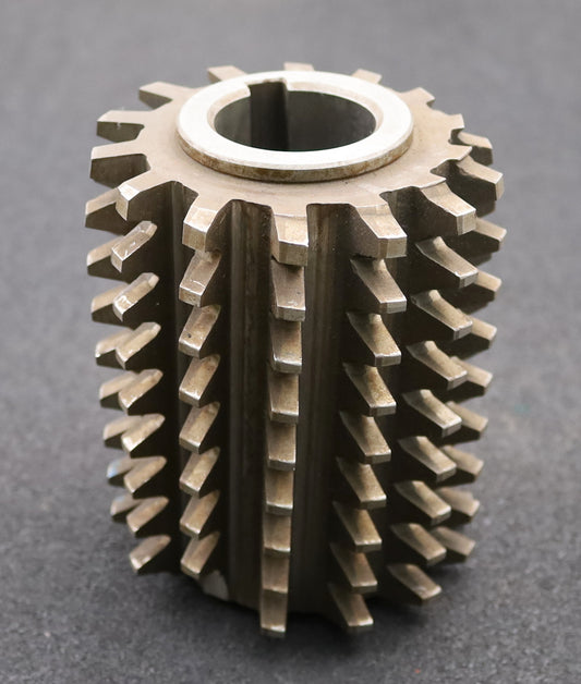 Bild des Artikels PWS-Zahnrad-Wälzfräser-m=-4,5mm-EGW-20°-BPII-nach-DIN-3972-Ø110x135x40mm