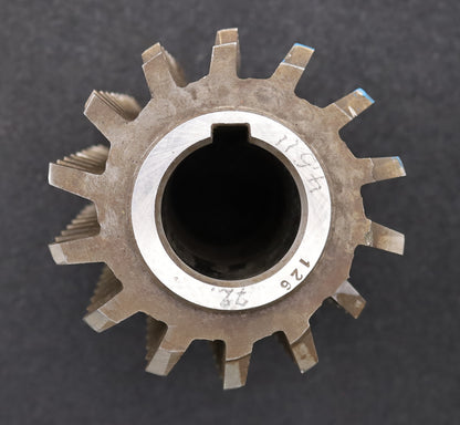 Bild des Artikels PWS-Zahnrad-Wälzfräser-m=-4,5mm-EGW-20°-BPII-nach-DIN-3972-Ø110x135x40mm