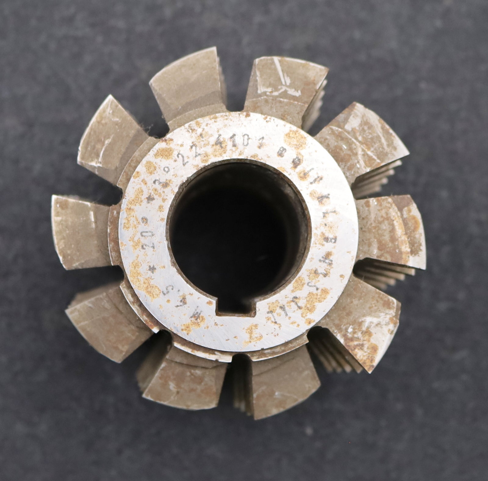 Bild des Artikels Zahnrad-Wälzfräser-gear-hob-m=-4,5mm-EGW-20°-Ø90x79x32mm-mit-LKN-1gg.-Rechts