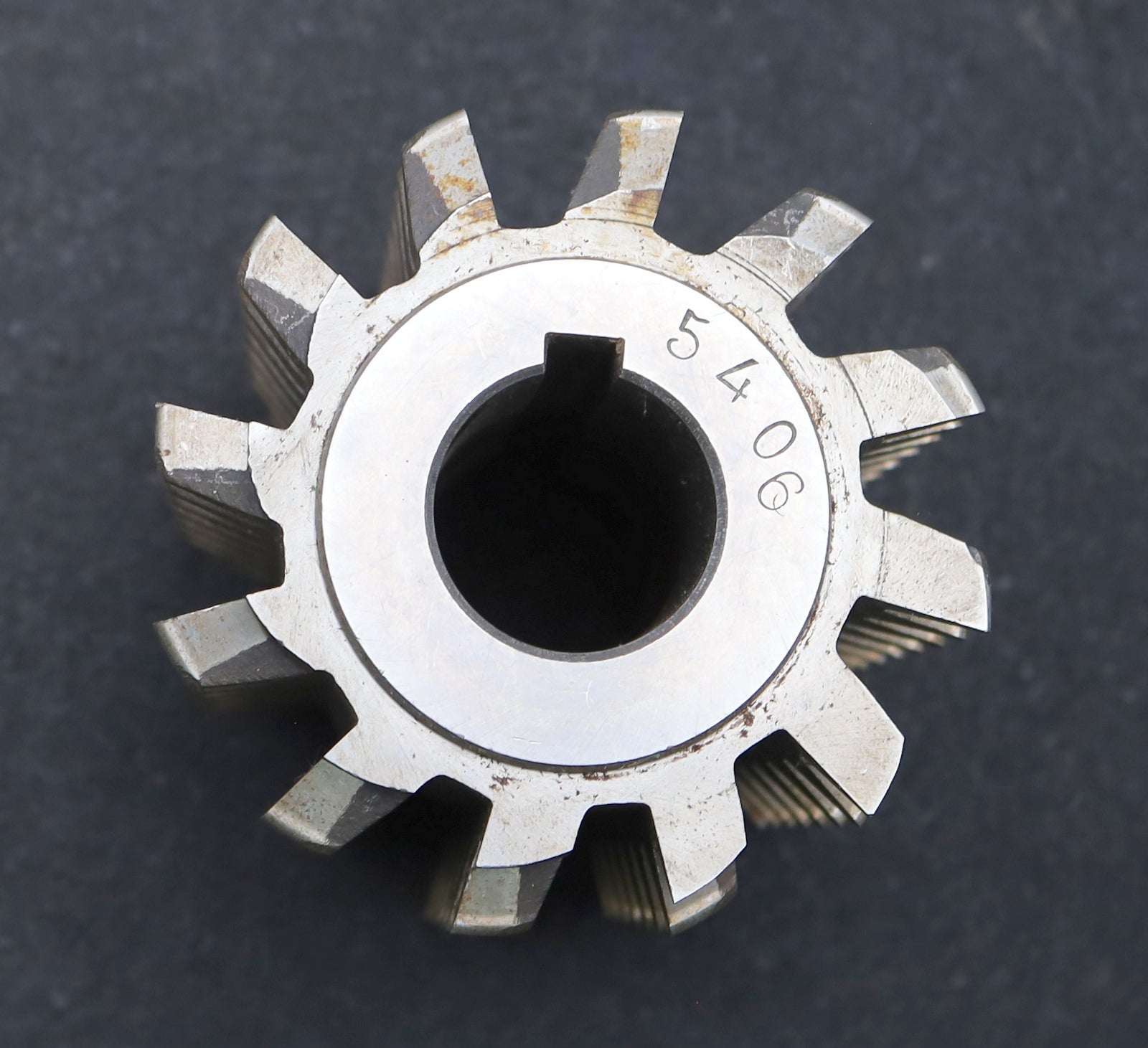 Bild des Artikels DELTAL-Zahnrad-Wälzfräser-gear-hob-m=-4,5mm-EGW-20°-Ø99x107x32mm-mit-LKN