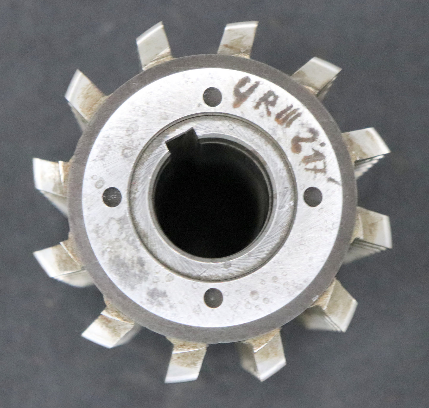 Bild des Artikels Zahnrad-Wälzfräser-gear-hob-m=-4,5mm-BPIII-nach-DIN-3972-EGW-20°-Ø105x156x32mm