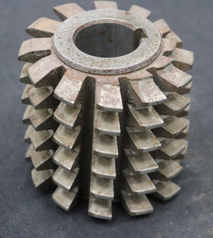 Bild des Artikels PWS-Zahnrad-Wälzfräser-gear-hob-m=-4,5mm-EGW-20°-BPIII-nach-DIN-3972-Ø89x88x32mm