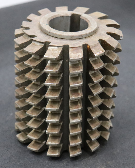 Bild des Artikels PWS-Zahnrad-Wälzfräser-gear-hob-m=-4,5mm-EGW-20°-BPIII-Ø110x135x40mm-DIN-3972