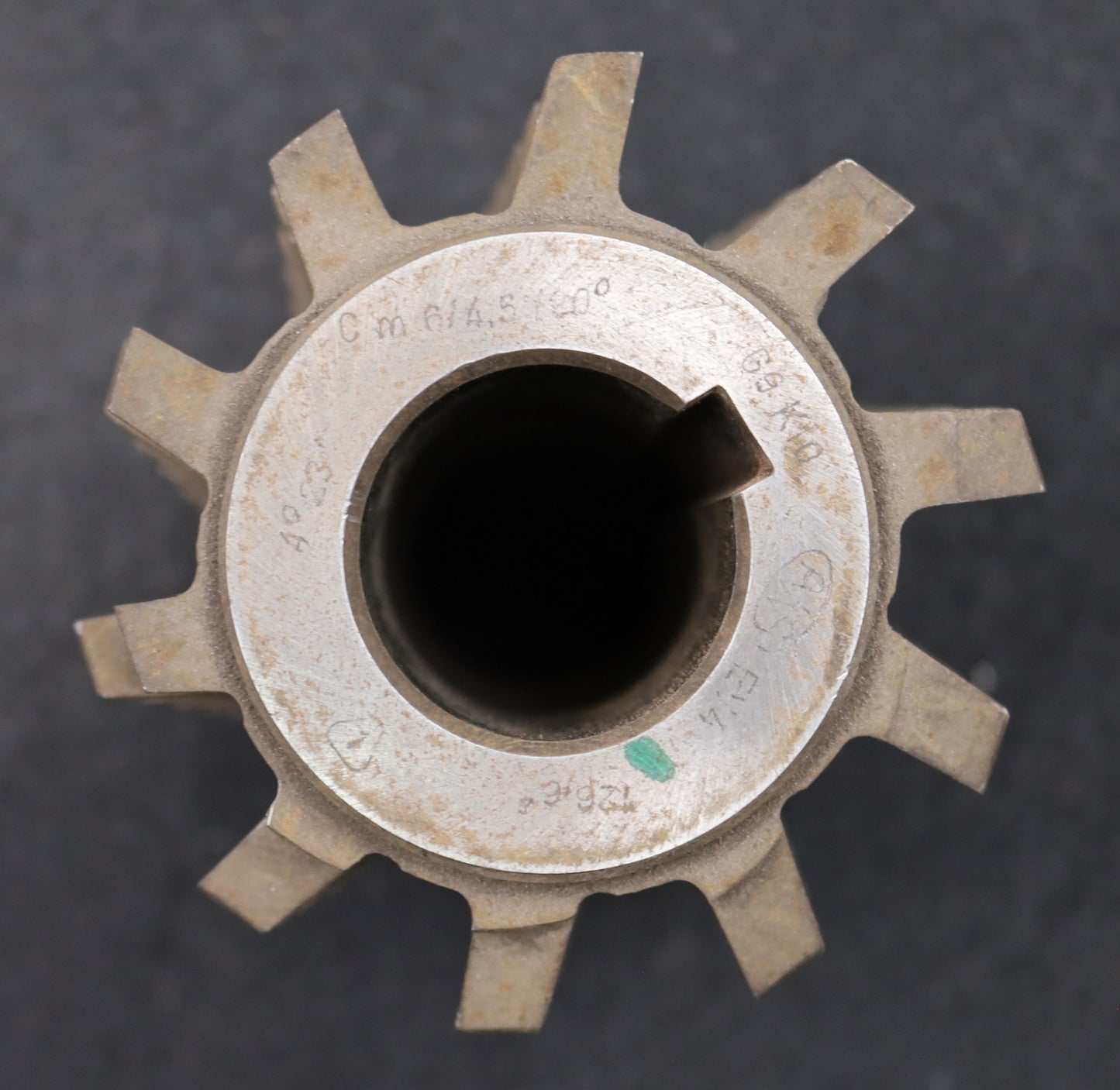 Bild des Artikels PWS-Zahnrad-Wälzfräser-m=-6,0mm-EGW-20°-Ø89x109xØ32mm-mit-LKN-1gg.-Rechts