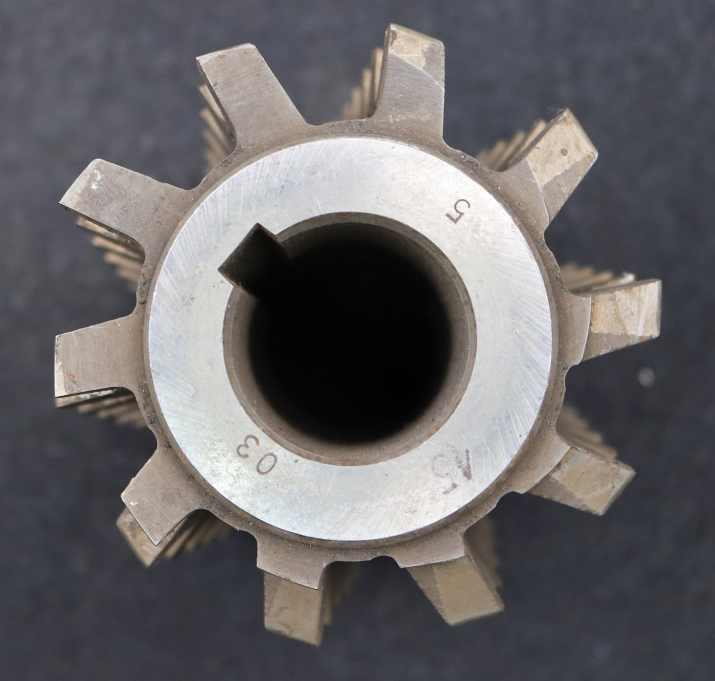 Bild des Artikels PWS-Zahnrad-Wälzfräser-m=-6,0mm-EGW-20°-Ø89x109xØ32mm-mit-LKN-1gg.-Rechts