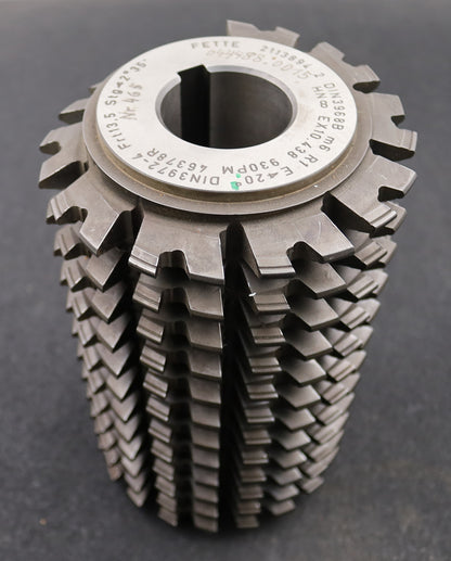 Bild des Artikels FETTE-Zahnrad-Wälzfräser-m=-6,0mm-BPIV-DIN-3972-EGW-20°-Ø150x240x50mm