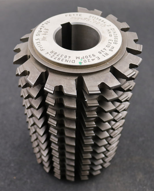 Bild des Artikels FETTE-Zahnrad-Wälzfräser-m=-6,0mm-BPIV-DIN-3972-EGW-20°-Ø150x240x50mm