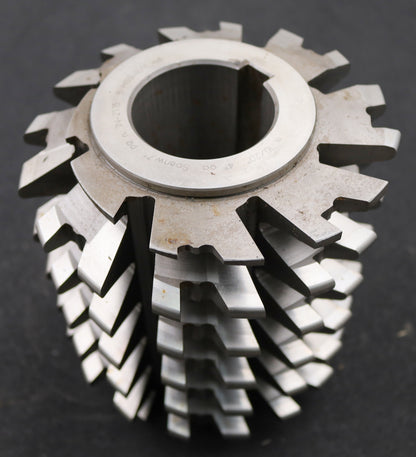 Bild des Artikels PWS-Zahnrad-Wälzfräser-m=-10,0mm-EGW-20°-Ø167x188xØ60mm-mit-LKN-geradgenutet