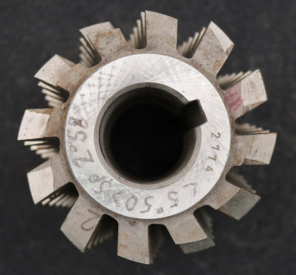 Bild des Artikels PWS-Zahnrad-Wälzfräser-m=-4,0mm-EGW-20°-BPI-nach-DIN-3972-Ø90x78xØ32mm-mit-LKN