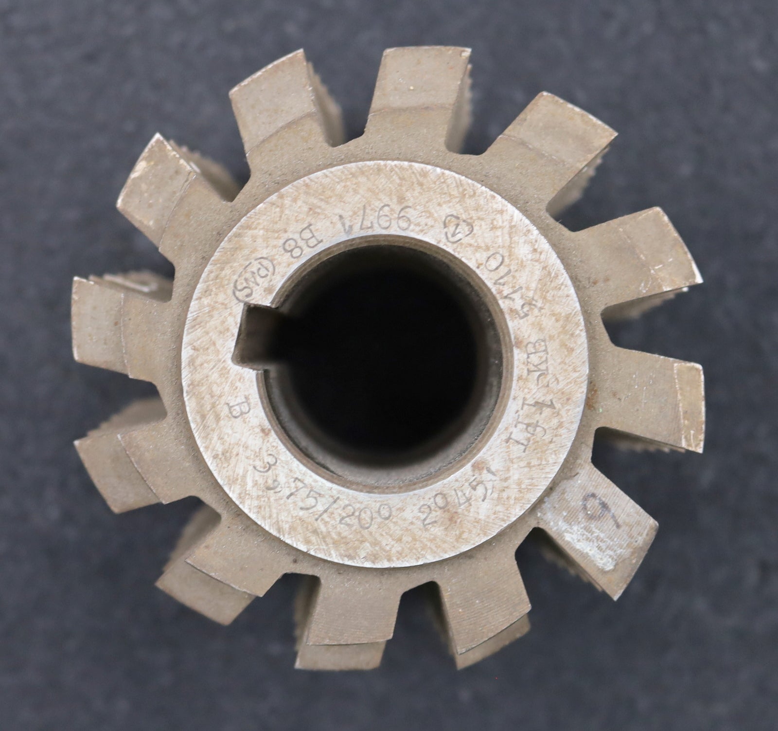 Bild des Artikels PWS-Zahnrad-Wälzfräser-m=-4,0mm-EGW-20°-BPI-nach-DIN-3972-Ø90x78xØ32mm-1gg.-Li