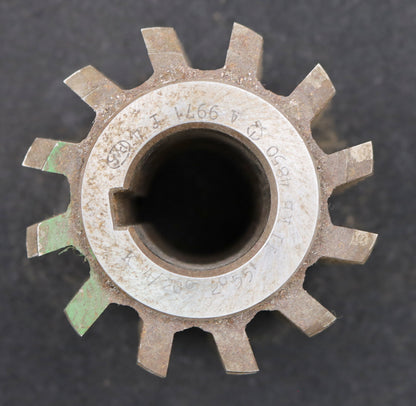 Bild des Artikels PWS-Zahnrad-Wälzfräser-m=-4,0mm-EGW-20°-BPII-nach-DIN-3972-Ø90x89xØ32mm-mit-LKN