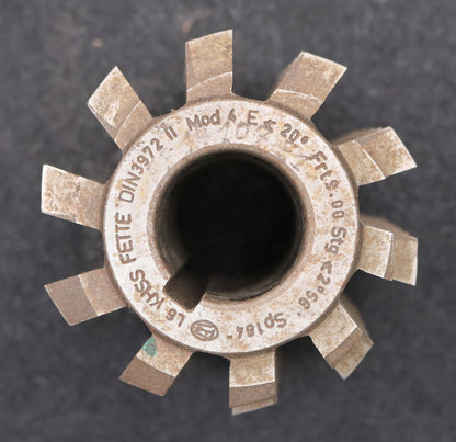 Bild des Artikels Zahnrad-Wälzfräser-m=-4,0mm-EGW-20°-BPII-nach-DIN-3972-Ø87x89xØ32mm-mit-LKN