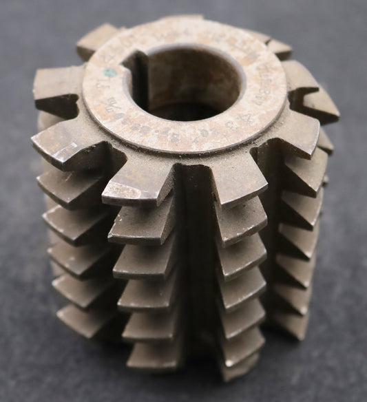 Bild des Artikels LEIMBACH-Zahnrad-Wälzfräser-m=-4,0mm-EGW-20°-Ø77x81xØ27mm-mit-LKN-1gg.-Rechts