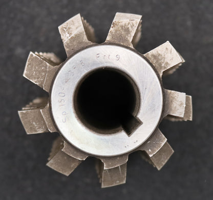 Bild des Artikels Zahnrad-Wälzfräser-m=-4,0mm-EGW-20°-Ø80x80xØ27mm-LKN-1gg.-Links-spiralgenutet-!