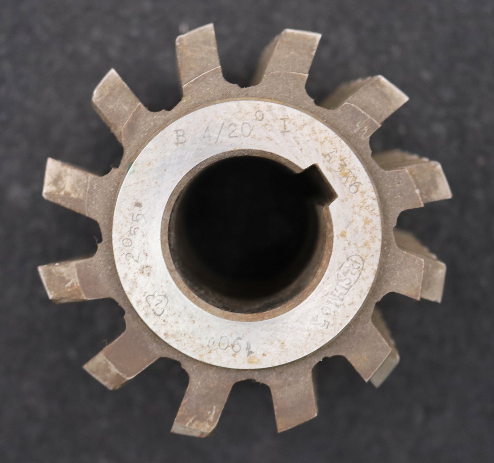 Bild des Artikels PWS-Zahnrad-Wälzfräser-m=-4,0mm-EGW-20°-BPI-nach-DIN-3972-Ø89x80xØ32mm-mit-LKN