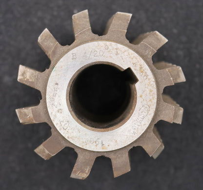 Bild des Artikels PWS-Zahnrad-Wälzfräser-m=-4,0mm-EGW-20°-BPI-nach-DIN-3972-Ø89x80xØ32mm-mit-LKN