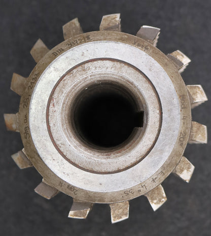 Bild des Artikels SAAZOR-Zahnrad-Wälzfräser-m=-4,0mm-EGW-20°-BPIII-nach-DIN-3972-Ø109x109xØ32mm