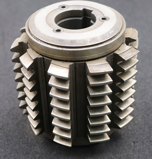 Bild des Artikels KLINGELNBERG-Zahnrad-Wälzfräser-m=-4,0mm-EGW-20°-Ø133x133xØ40mm-LKN-1gg.-Rechts