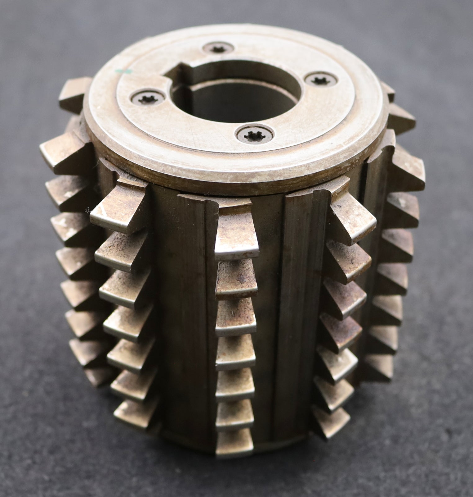 Bild des Artikels DROGEMEYER-Zahnrad-Wälzfräser-m=-4,5mm-EGW-20°-Ø123x121xØ40mm-mit-LKN-1gg.-LINKS