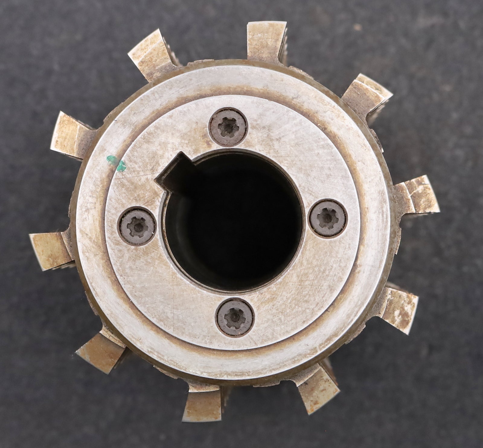 Bild des Artikels DROGEMEYER-Zahnrad-Wälzfräser-m=-4,5mm-EGW-20°-Ø123x121xØ40mm-mit-LKN-1gg.-LINKS