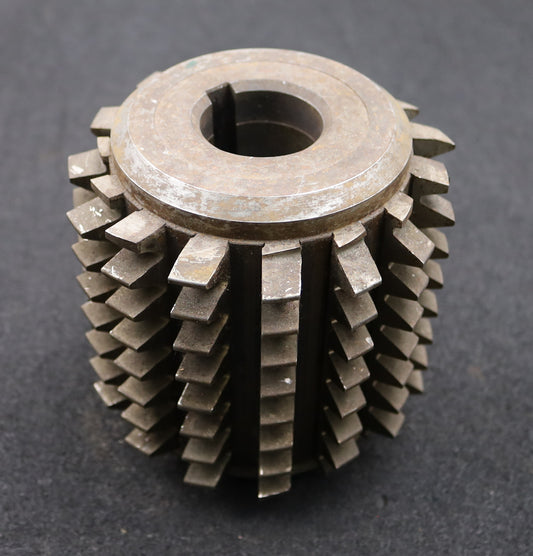 Bild des Artikels SAAZOR-Zahnrad-Wälzfräser-m=-5,0mm-EGW-20°-Ø134x135xØ32mm-mit-LKN-2gg.-Links