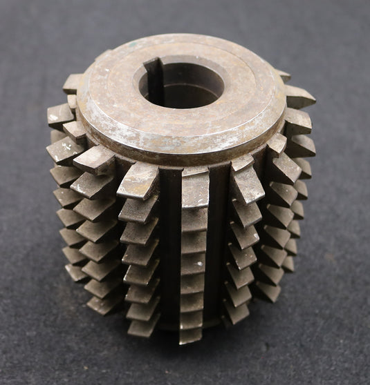 Bild des Artikels SAAZOR-Zahnrad-Wälzfräser-m=-5,0mm-EGW-20°-Ø134x135xØ32mm-mit-LKN-2gg.-Links