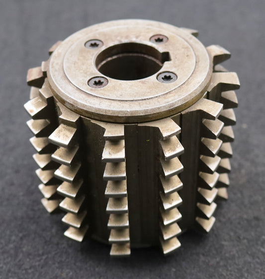 Bild des Artikels DROGEMEYER-Zahnrad-Wälzfräser-m=-3,5mm-EGW-20°-BPI-nach-DIN-3972-Ø105x104xØ32mm