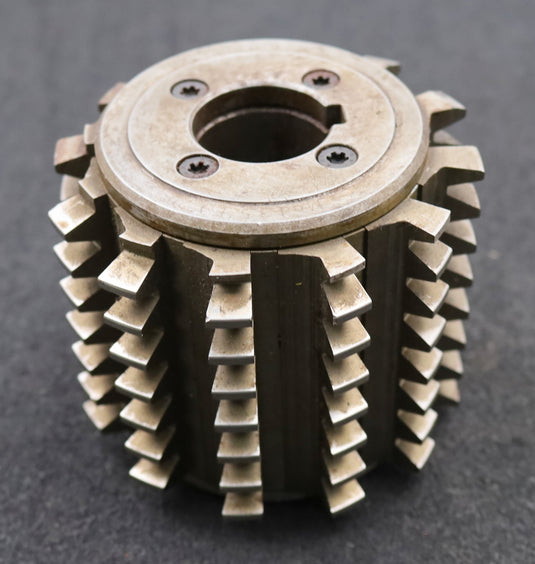 Bild des Artikels DROGEMEYER-Zahnrad-Wälzfräser-m=-3,5mm-EGW-20°-BPI-nach-DIN-3972-Ø105x104xØ32mm
