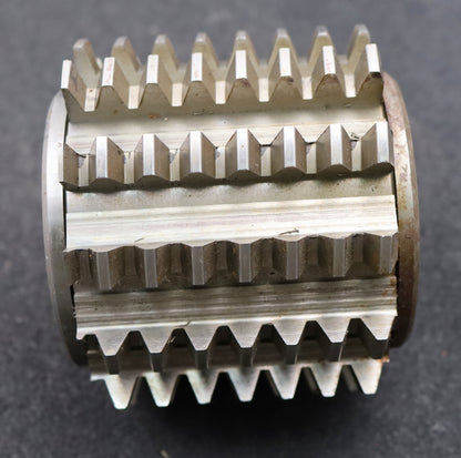 Bild des Artikels DROGEMEYER-Zahnrad-Wälzfräser-m=-3,5mm-EGW-20°-BPI-nach-DIN-3972-Ø105x104xØ32mm