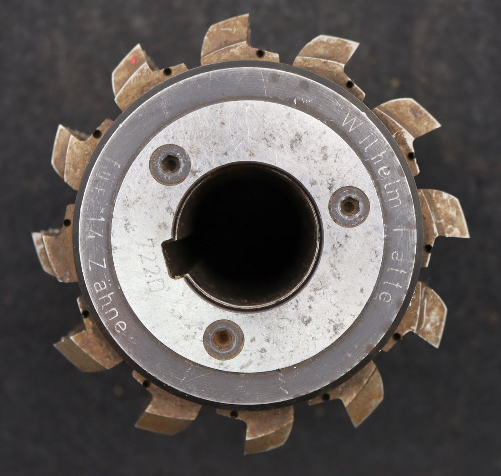 Bild des Artikels FETTE-Zahnrad-Wälzfräser-m=-3,5mm-EGW-20°-BPI-nach-DIN-3972-Ø108x110xØ32mm-LKN