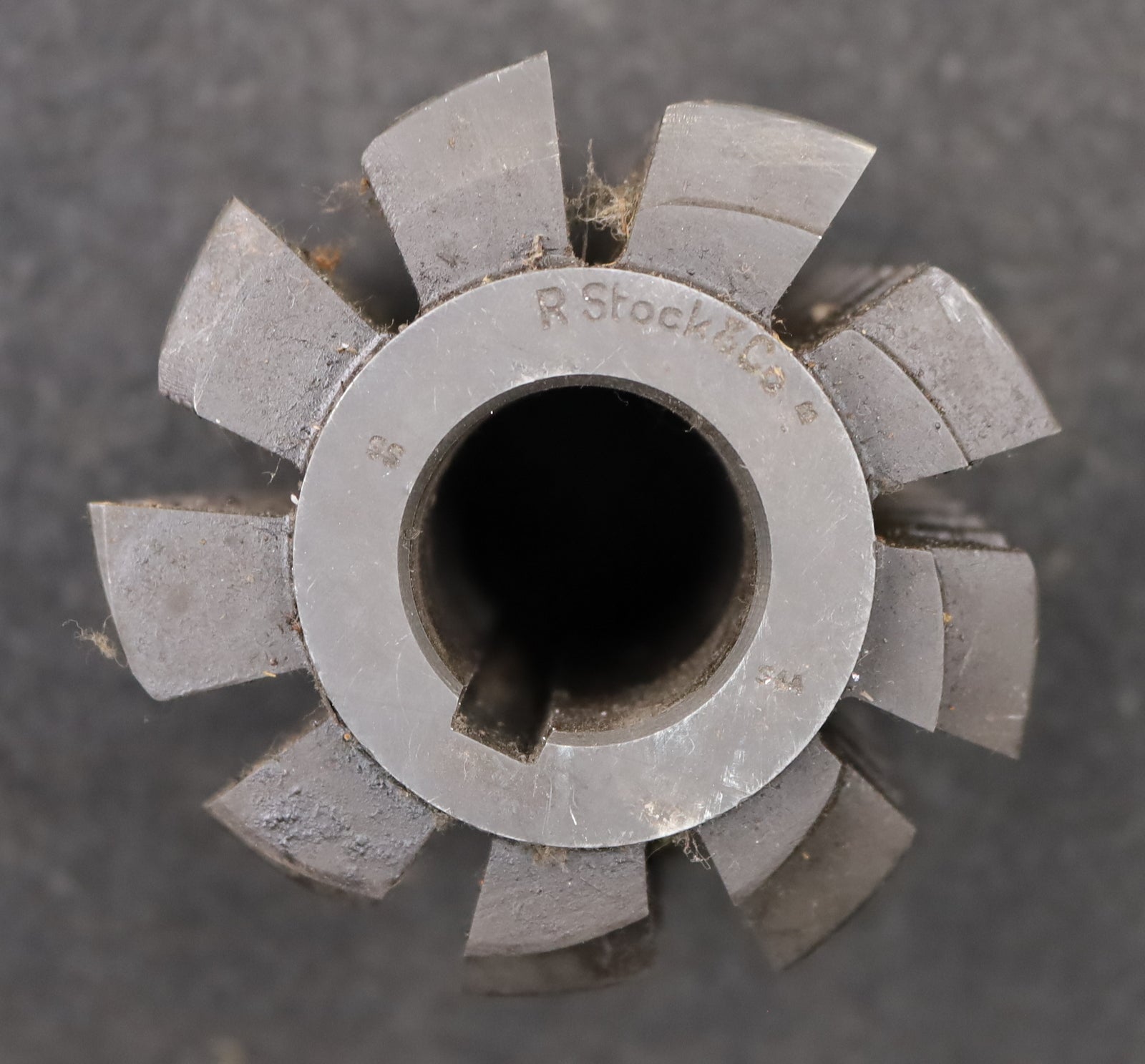 Bild des Artikels STOCK-Zahnrad-Wälzfräser-m=-3,75mm-EGW-20°-Ø80x75xØ27mm-mit-LKN-1gg.-Rechts