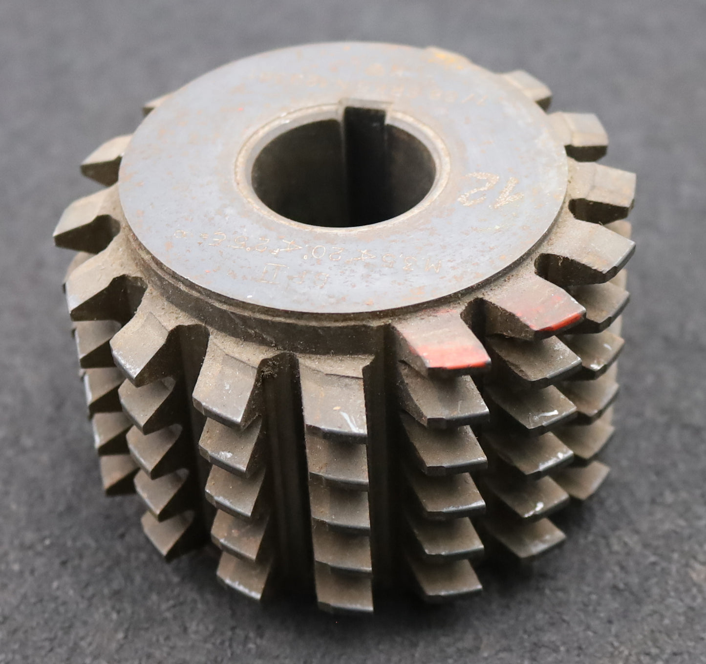Bild des Artikels KLINGELNBERG-Zahnrad-Wälzfräser-m=-3,5mm-EGW-20°-BPII-DIN-3972-Ø108x106xØ32mm