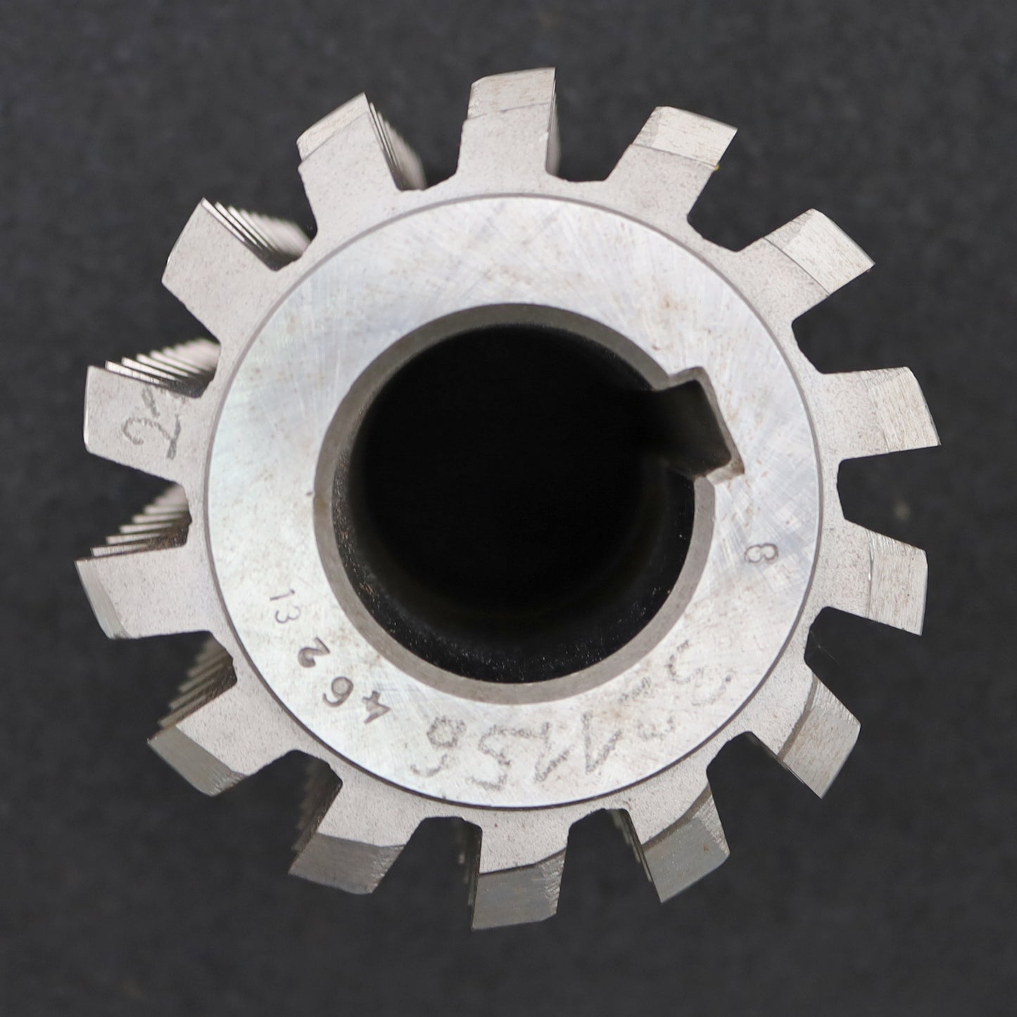 Bild des Artikels PWS-Zahnrad-Wälzfräser-m=-3,5mm-EGW-20°-BPII-nach-DIN-3972-Ø100x108xØ40mm